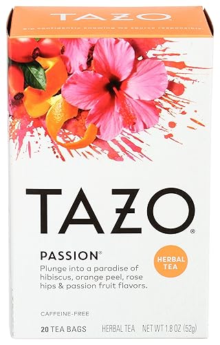 Miniatura 1 de Tazo Passion Herbal - Bolsas de té (20 unidades, sin café)