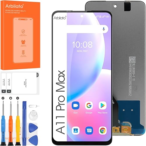 Pantalla para UMIDIGI A11 Pro Max Reemplazo de pantalla para UMI A11 Pro Max pantalla LCD bisonte 2 pantalla táctil digitalizador Asamblea piezas de
