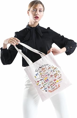 Miniatura 5 de MNIGIU Bolsa de mano del estado de Tennessee de regalo para los amantes que viajan a Tennessee