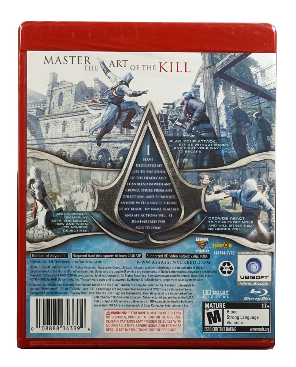 Assassins Creed PS3 product thumbnail 3