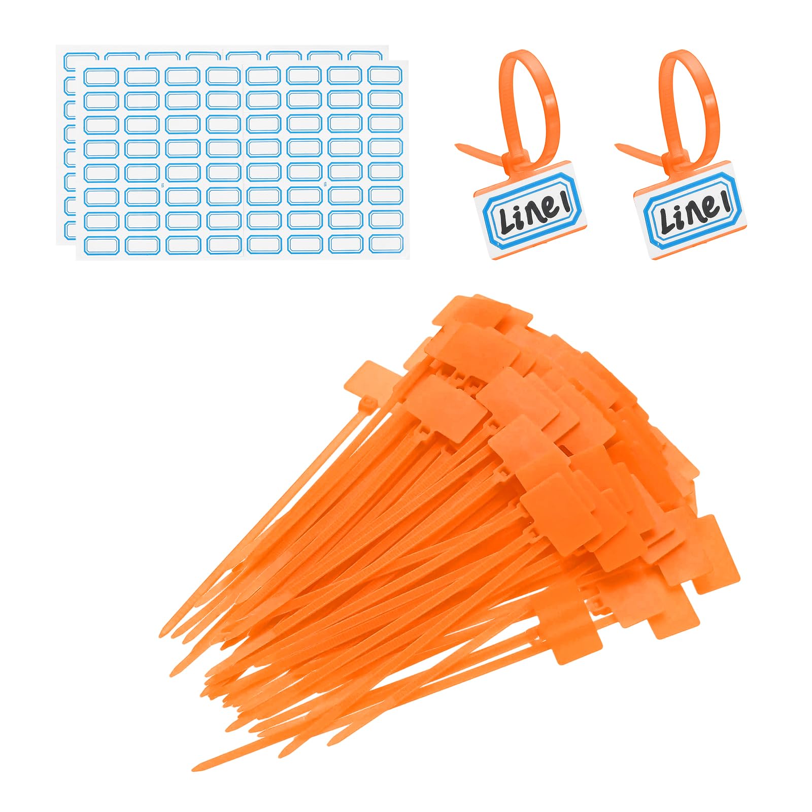 Écrivez avec étiquettes en papier pour cordon PATIKIL afin de stopper la confusion des fils