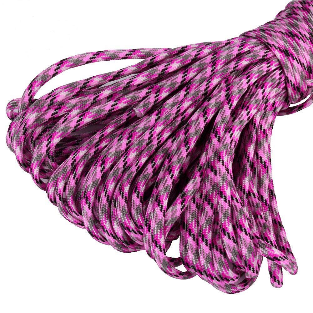 MoonyLI Corde De Parasol 5 Mm – Recharge Tressée 31 M, Nylon, Pour Extérieur Et Camping-Car