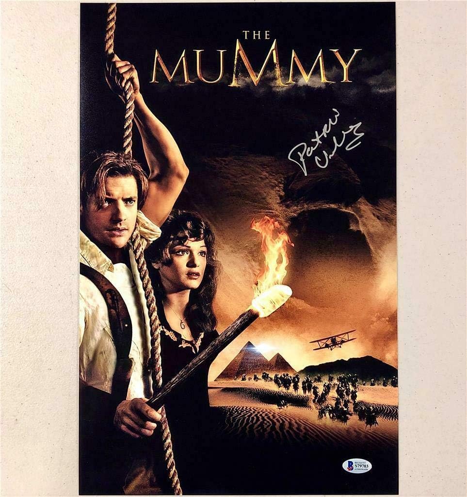 Patricia Velasquez signed The Mummy 11x17 movie poster photo Beckett