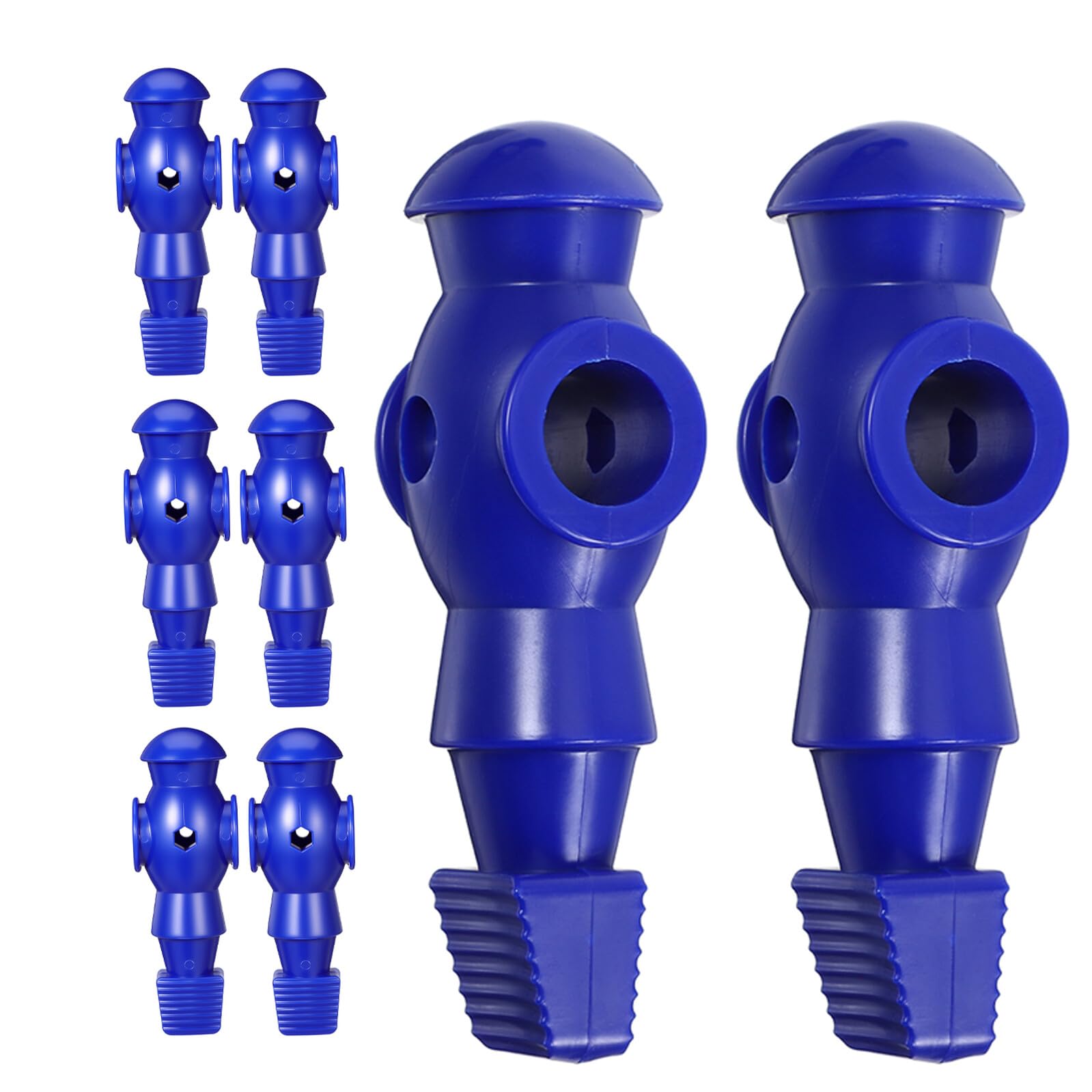 da Calcio Balilla Design Realistico e Dettagli ad Alta Precisione Set da 8 Giocatori in Resina per Tavolo da Calcio Balilla per per Uffici e Giochi Competitivi