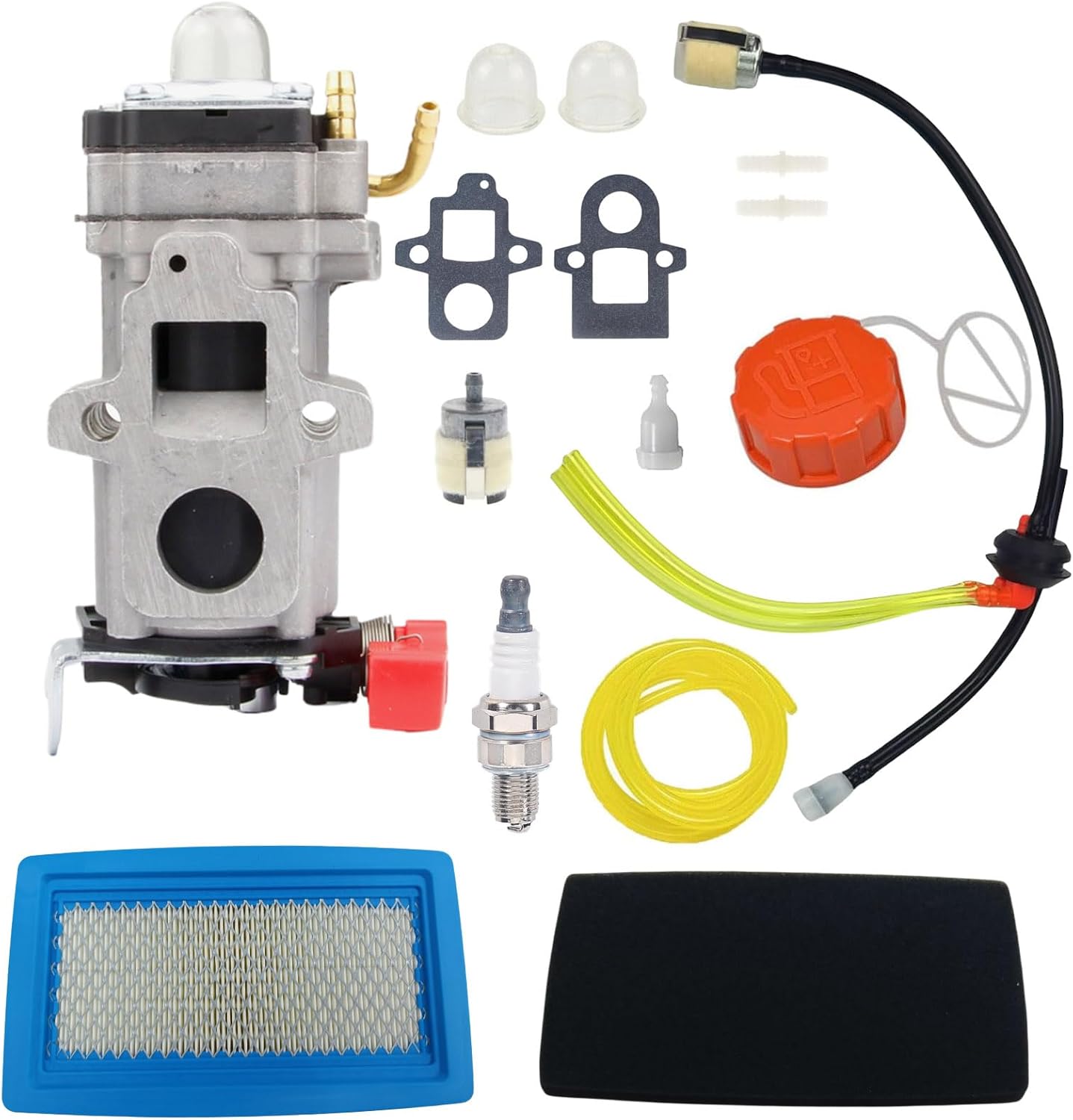 PB-8010 Carburetor Air Filter Tune Up Kit for Echo PB-8010T PB8010 PB8010H PB-9010 PB-9010H PB-9010T EB810 EB810RT EB910 EB910RT Leaf Blowers # A021004920