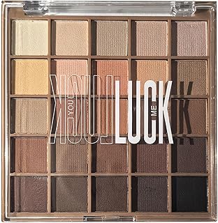 باليت ظلال عيون احترافية وورم التيميت من 25 لون نود عالي الصبغة، مات ولامع ولمسة نهائية من الساتان، نباتية ولم يتم اختبارها على الحيوانات (04#)