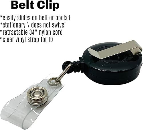 Miniatura 7 de Funny Nurse Badge Reel, Humorous ID Badge Holder, Glitter Name Tag Clip (alligator swivel clip)