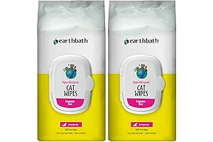 Unscented Cat Butt Wipes - Hypoallergenic Pet Wipes for Sensitive Cats