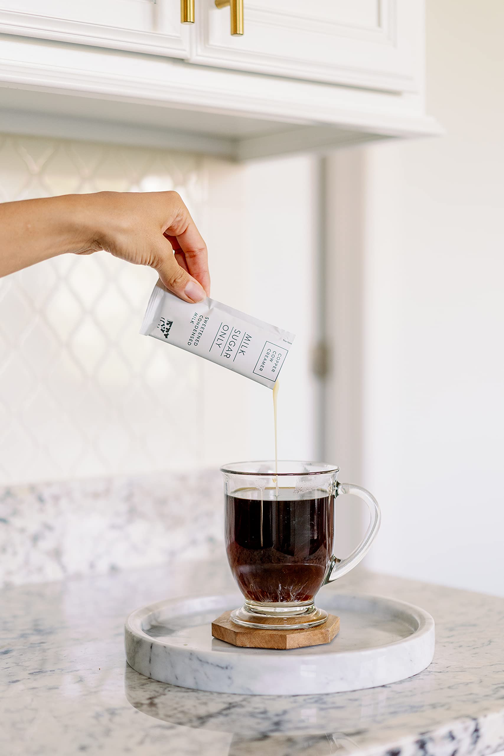 Copper Cow Coffee Vietnamese Pour Over Coffee with Sweetened Condensed