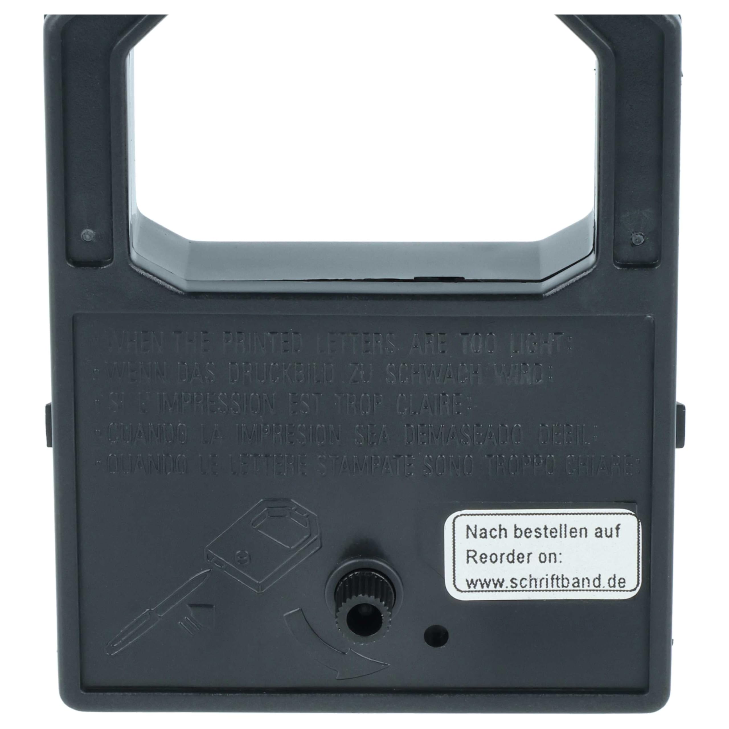 vhbw 10x kolorowa taśma nylonowa taśma atramentowa pasująca do drukarek igłowych Panasonic KX-P1080, KX-P1080AP, KX-P1081, KX-P1082, KX-P1083, KX-P1090, KX-P1090i