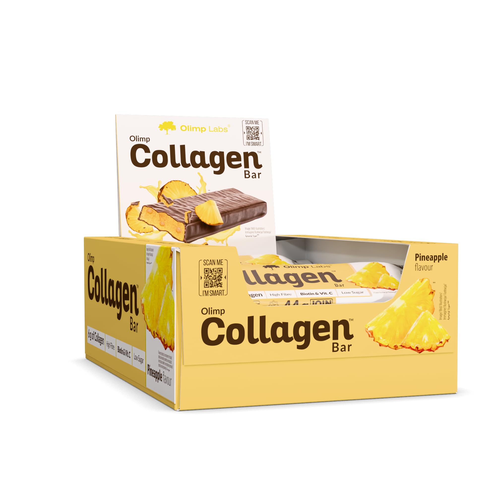 Olimp Collagen Bar 25 x 44g - Pineapple