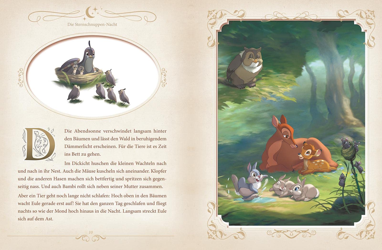 Disney: Das große goldene Buch der Gute-Nacht-Geschichten: Angenehm einschlafen mit Olaf, Bambi, Winnie Puuh und Co.: 20 zauberhafte Geschichten zum Vorlesen ab 4 Jahren