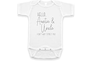 Unexpected Surprise Pregnancy Announcement Aunt and Uncle Bodysuit