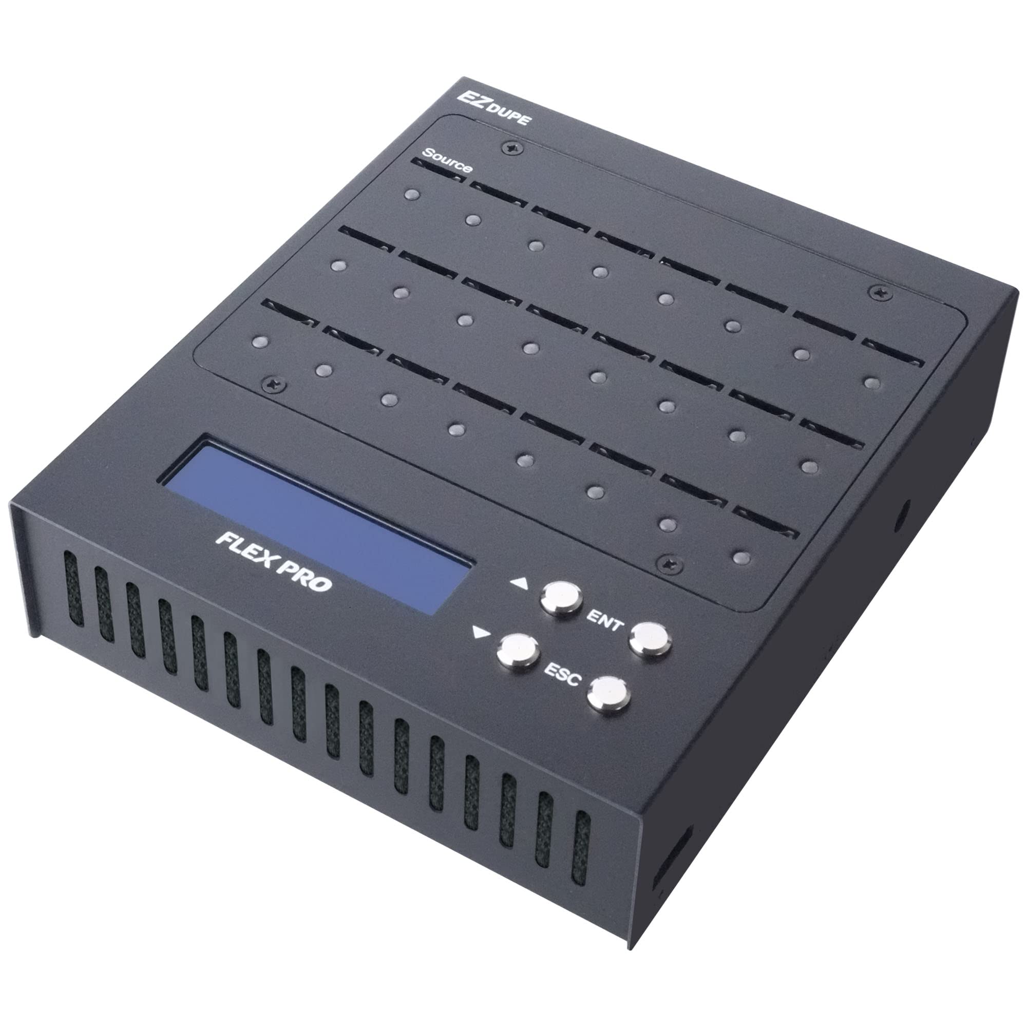 EZ DUPE 1 to 23 MicroSD Duplicator - Standalone MicroSD and TF Memory Card Duplicator, Copier, Cloner, Eraser (MicroSD FlexPro)