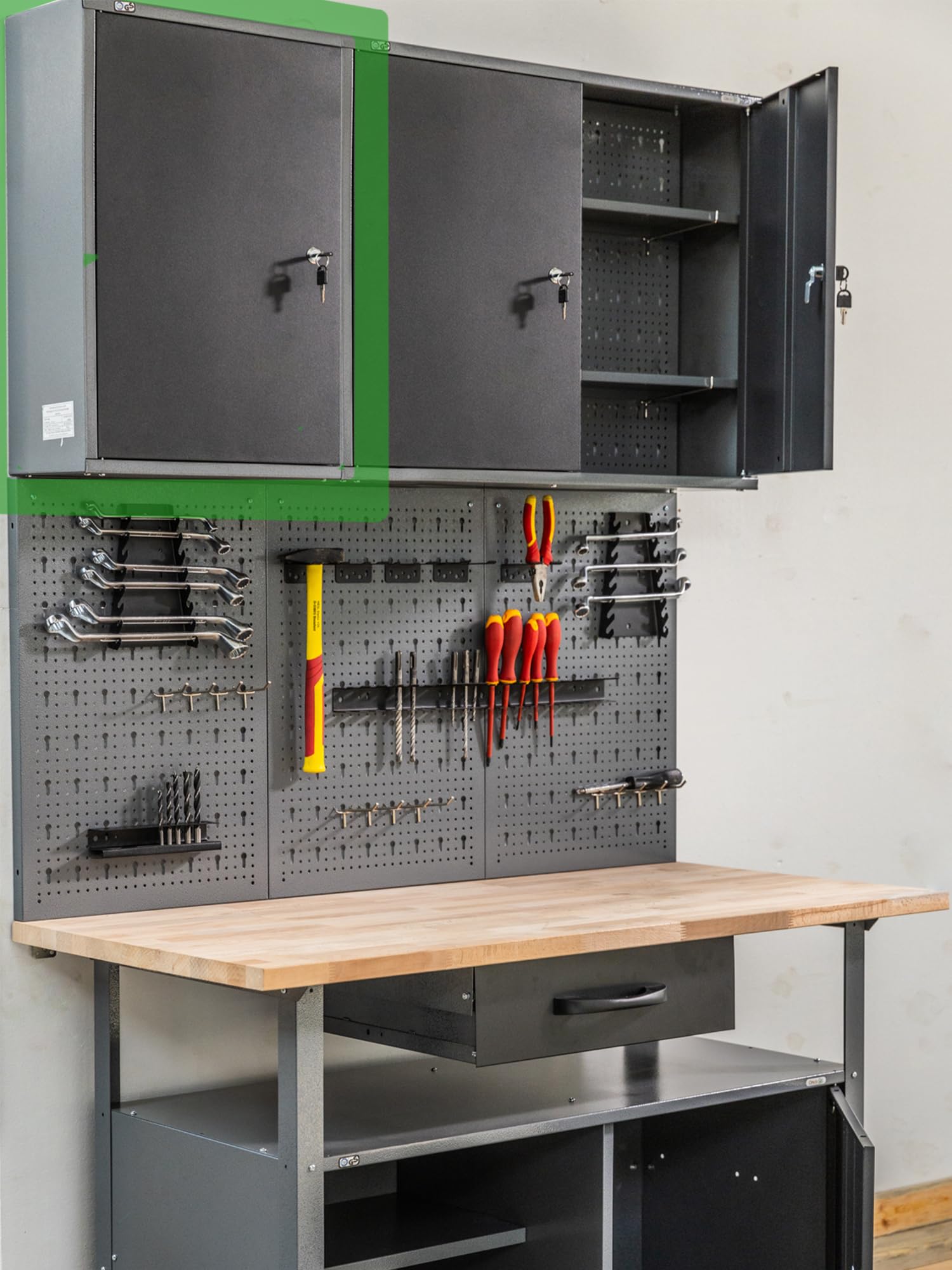 Ondis24 - Etabli Servante d'Atelier (Garage, Hangar) - Armoire à Outils