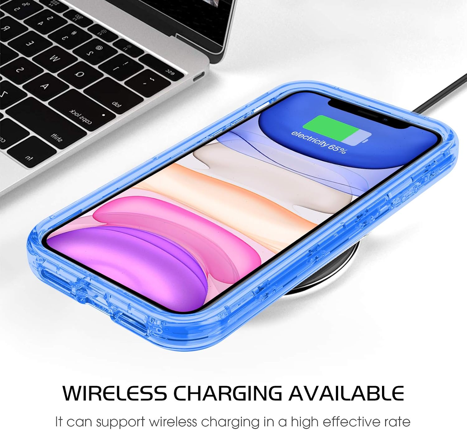 BENTOBEN iPhone 11 Case (2019), Clear Transparent 3 Layer Heavy Duty Rugged Full Body Shockproof Hybrid Hard PC Soft Bumper Protective Phone Cases Cover for iPhone11 2019 6.1inch, Bluer