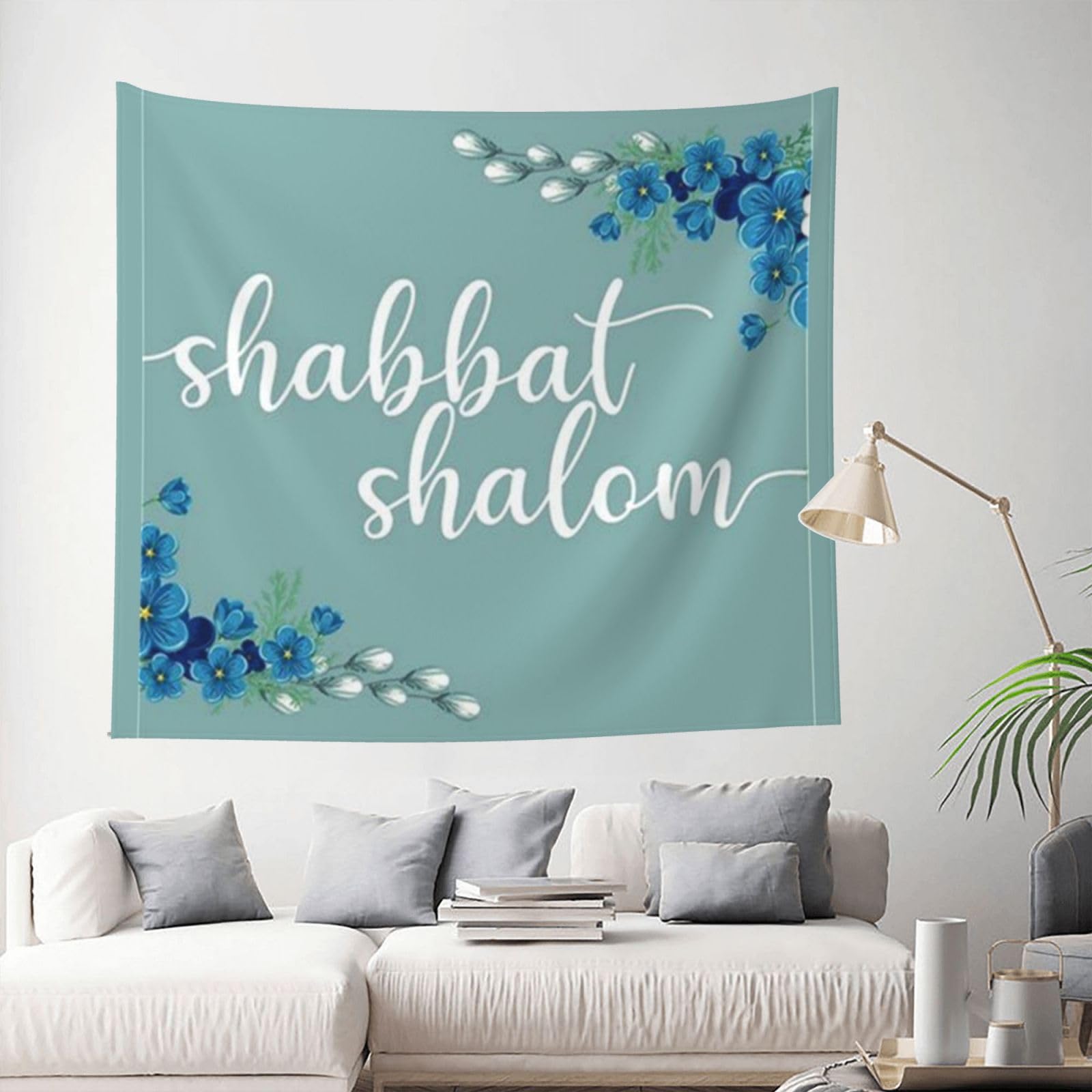 Wandteppich Löwenzahn Design 230x180cm - Psychedelischer Vlies Wandbehang Für Wohnzimmer