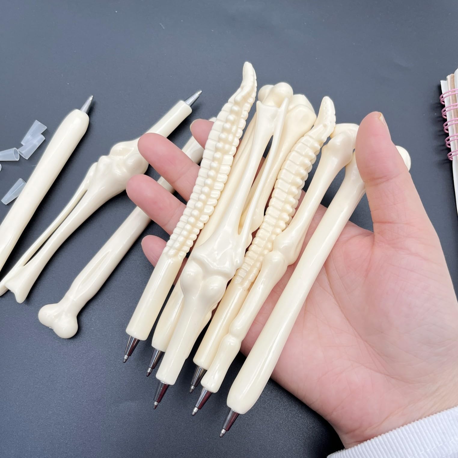 30 Penne A Sfera Per Infermieri E Medici - Con Disegni Cartoon, Inchiostro Nero 1.0mm - Foto 3