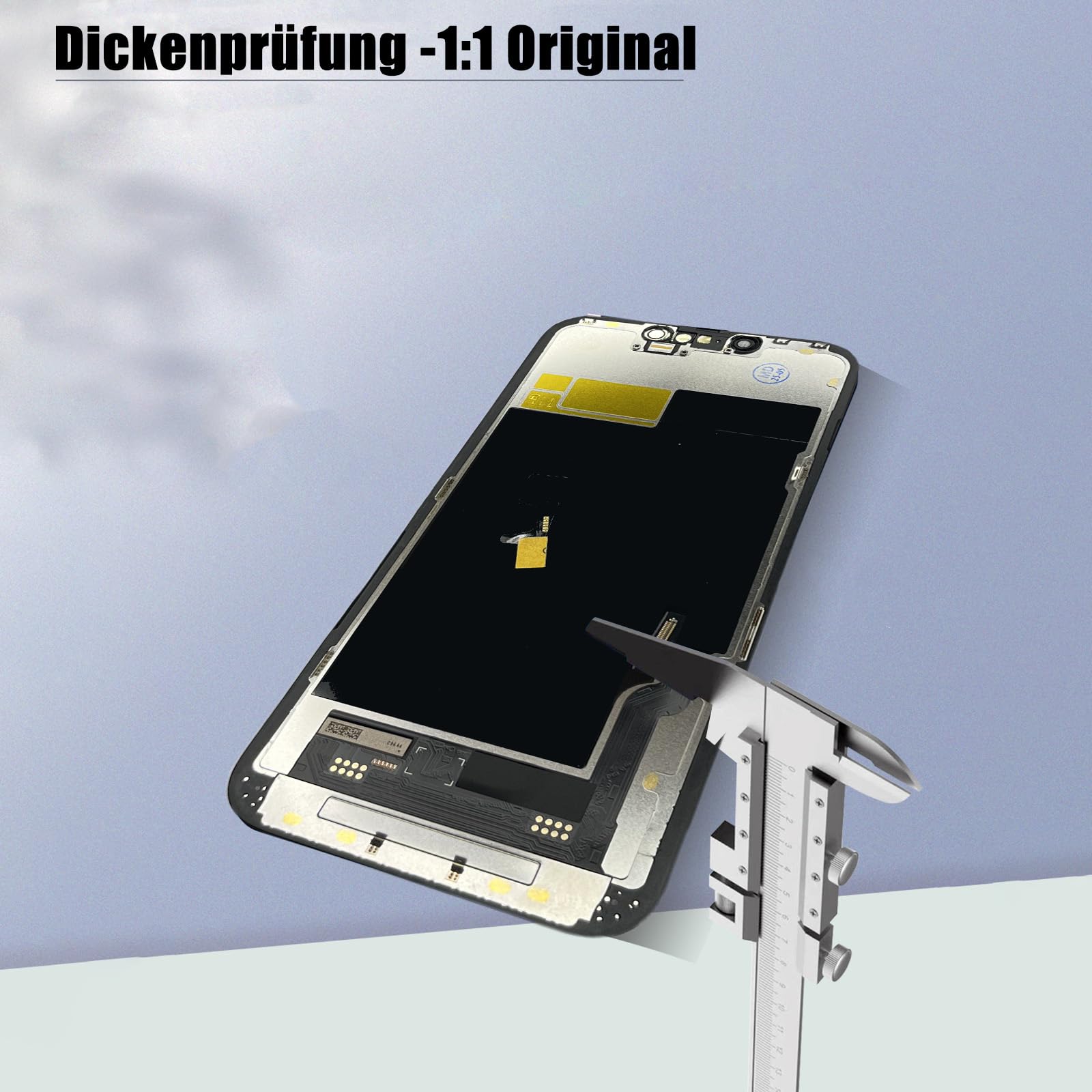 DIGI4U Soft OLED für iPhone 13 Display Bildschirm Ersatz, 6.1'' FHD True Tone COP Touchscreen [Kein LCD], 3D Touch Digitizer Rahmen Montage und Reparaturkits