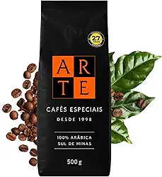 Café Especial Grãos 100% Arábica 500g Torra Média Premium Sabor Frutado com Corpo Cremoso, Notas de Chocolate e Caramelo – Variedade Catuaí Amarelo, Arara e Mundo Novo - Cultivo de Altitude Sul de Minas Guaxupé Fazenda São Gabriel