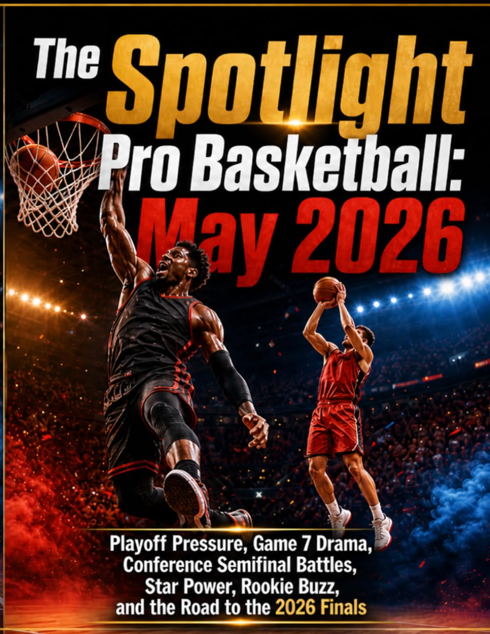 The Spotlight Pro Basketball: May 2026: Playoff Pressure, Game 7 Drama, Conference Semifinal Battles, Star Power, Rookie Buzz, and the Road to the 2026 Finals
