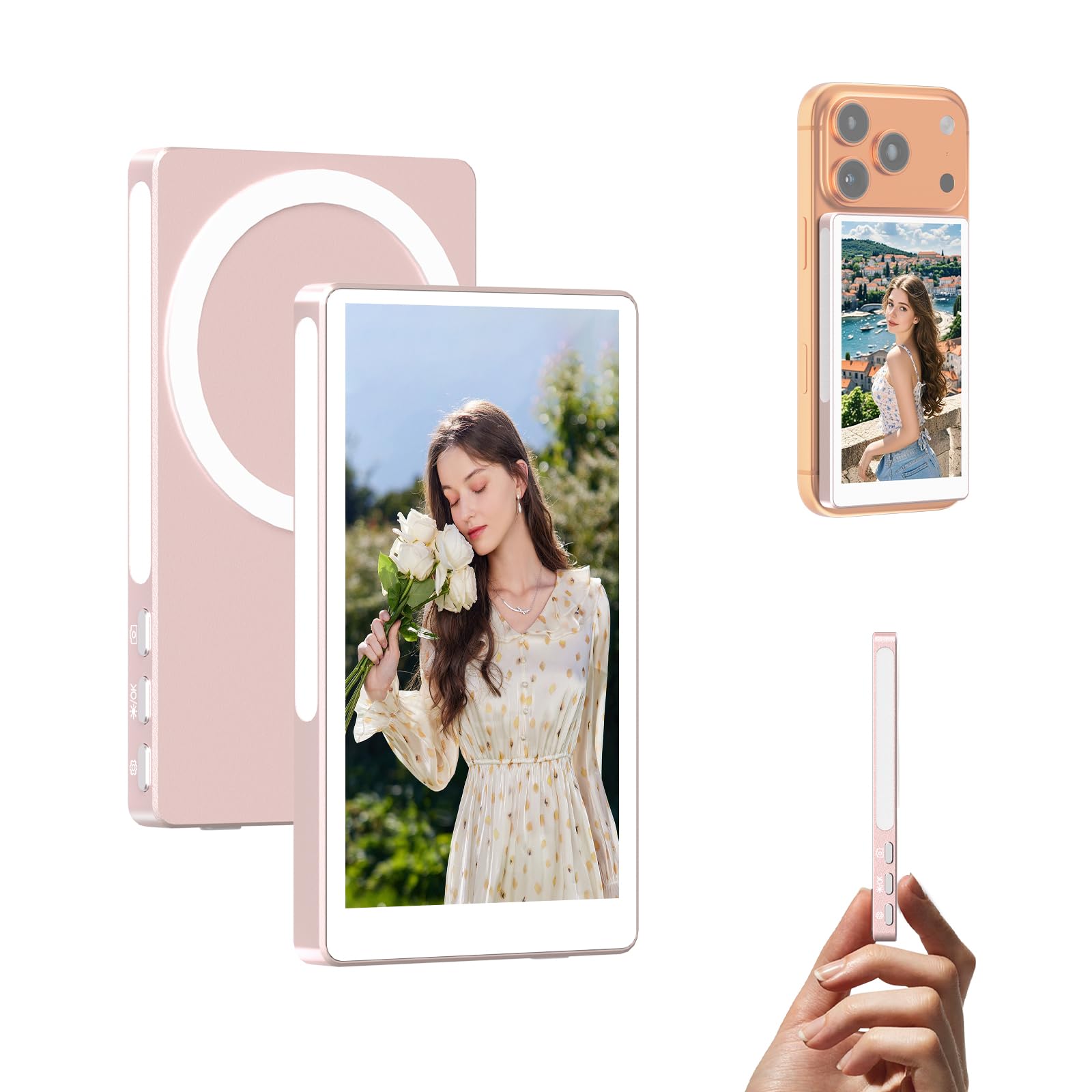 Amazon.co.jp: MAGEX iphone用自撮りモニター 4インチ 7.8mm超薄型