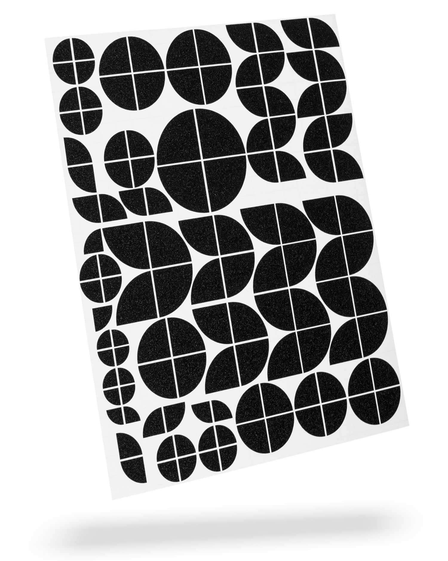 Blackshell® Emblem Aufkleber passend für BMW Logo - 124 tlg. Set für alle Embleme am Auto oder Motorrad in Diamond Schwarz