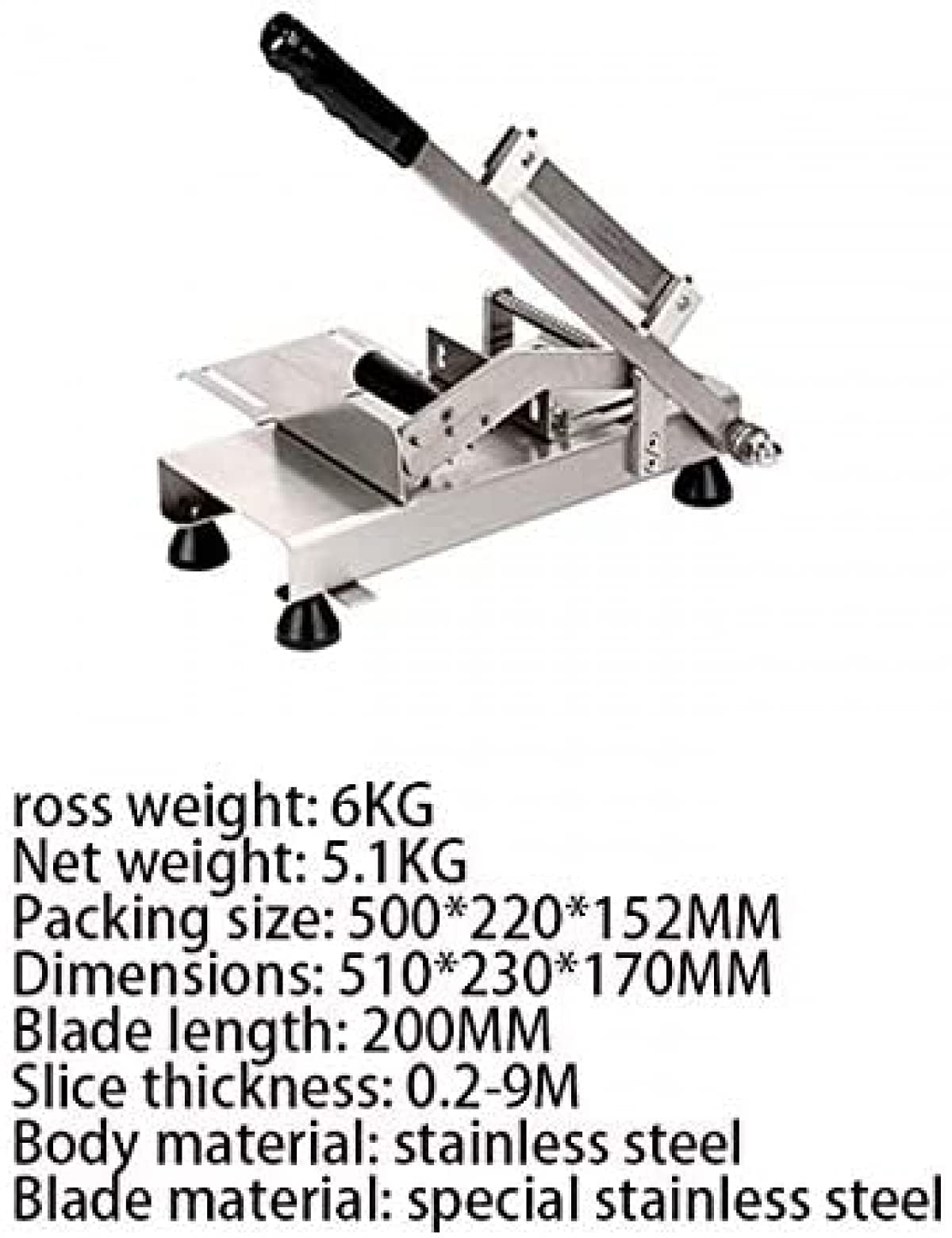 Affettatrice Manuale Per Uso Domestico Affettatrice Professionale Multifunzione Affettatrice Per Verdure Affettatrice In Acciaio Inox Spessore Regolabile