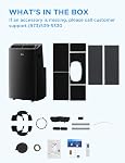 Midea Duo 14,000 BTU (12,000 BTU SACC) High Efficiency Inverter Ultra Quiet Portable Air Conditioner, with Heat up to 550 Sq. Ft., Works with Alexa/Google Assistant, with Remote Control & Window Kit