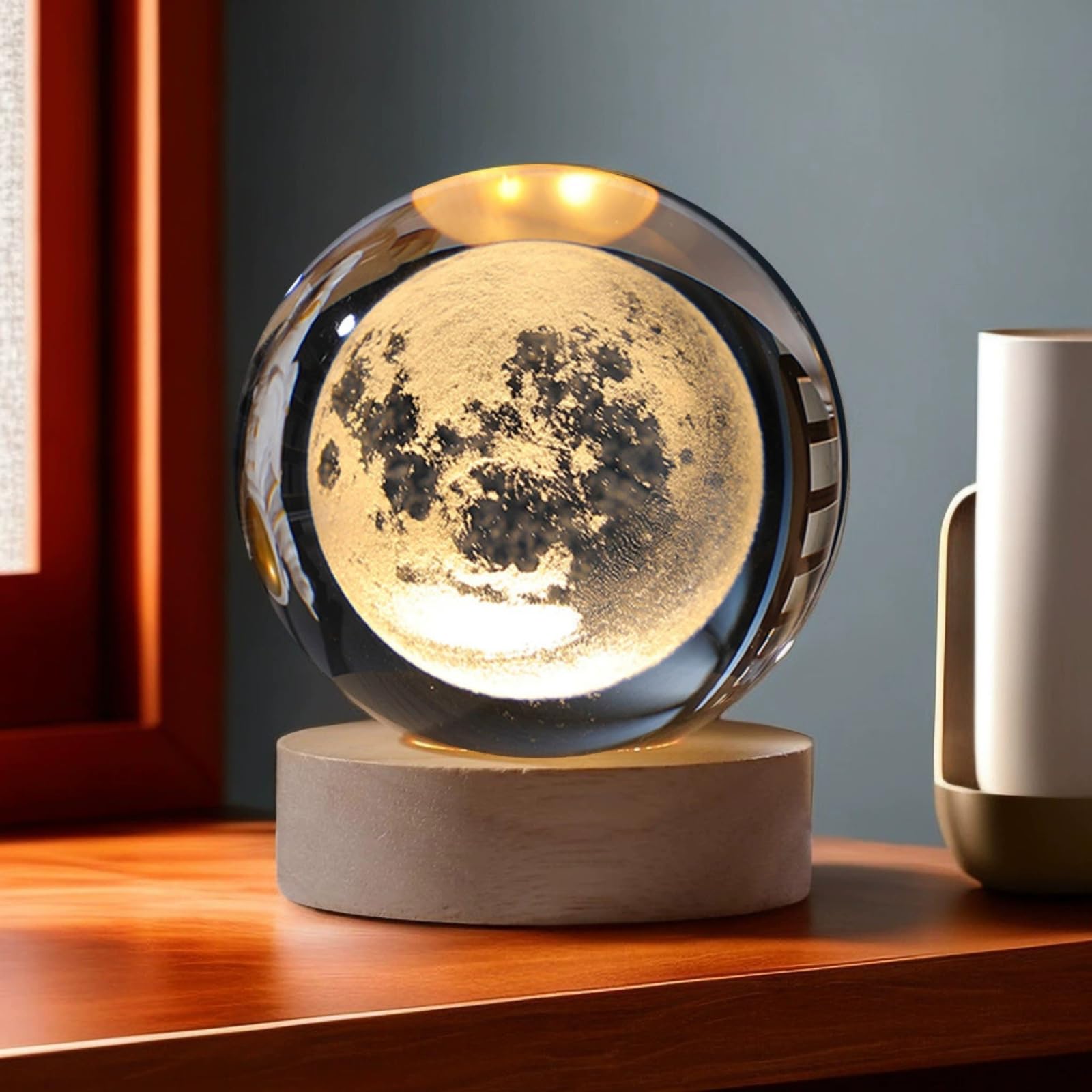Amazon.co.jp : テーブルランプ ナイトライト 月 宇宙 土星