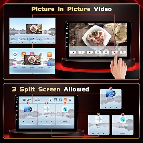Miniatura 25 de Radio de coche Android para Honda Civic 2006-2011 Estéreo de coche 10.1 Pantalla táctil Estéreo GPS Navegación para coche Android Unidad principal