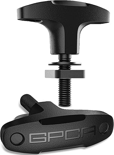 Miniatura 74 de GPCA juego de 6 tornillos estriados de cabeza resistente, de fácil liberación, con tuercas, arandelas y anillos para sujeción para Jeep Wrangler YJ