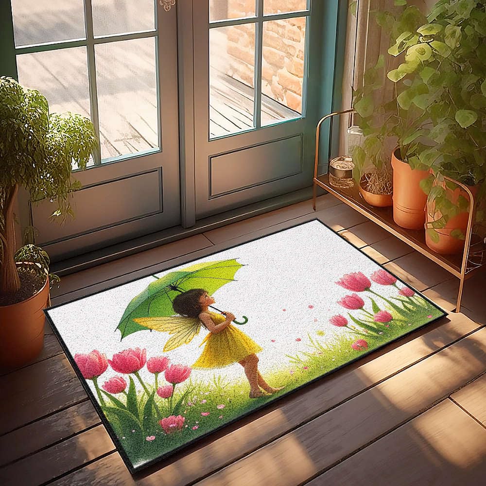 Panneau de bienvenue original en paillasson d'extérieur pour cadeau de crémaillère