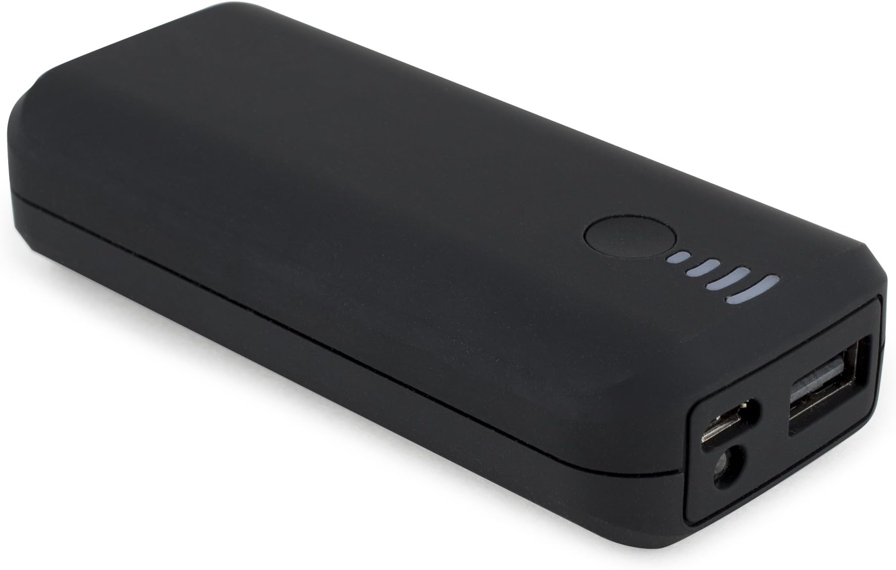 TYLT 5200mAh Compact Portable Charger (External Battery Pack) with Built in Flashlight for iPhone X, 8, 8 Plus, 7, 7 Plus, 6, 6 Plus, Samsung S9, S8 and More (Black)