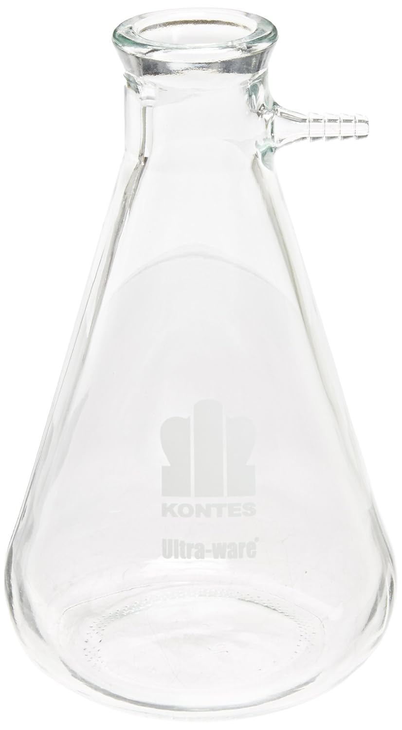 Kimble 9537600000 Borosilicate Glass Heavy Wall Filtering Flask with