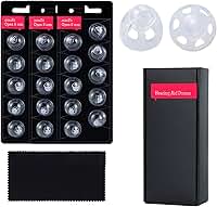 Domos Para Aparelhos Auditivos Oticon Minifit Open Vent Bass: Pacote Com 3 Unidades (8 Mm), Domos Universais Para Aparelhos Auditivos Oticon.