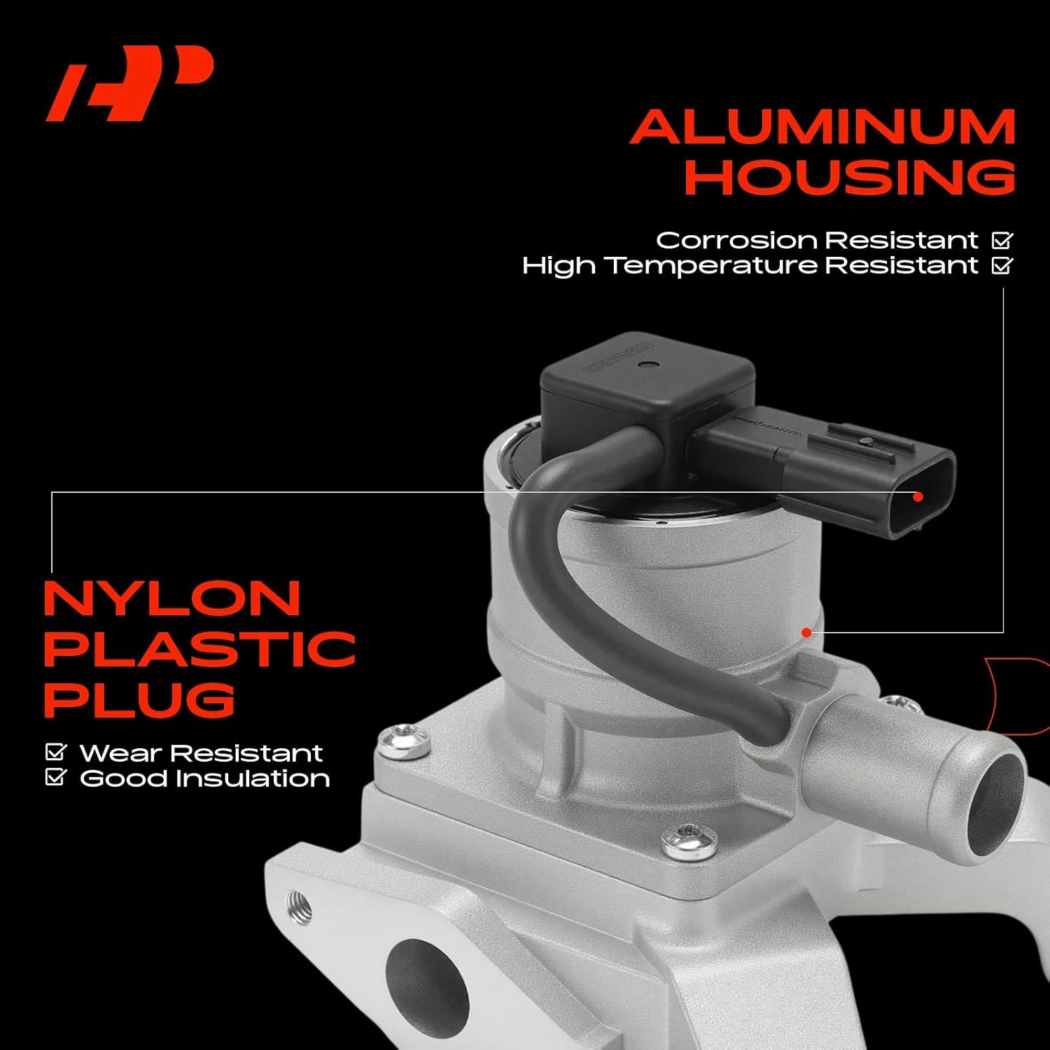 A-Premium Secondary Air Injection Check Valve Compatible with Toyota 4Runner 2012-2022, FJ Cruiser 2012-2014, 4.0L, Air Pump Check Control Valve