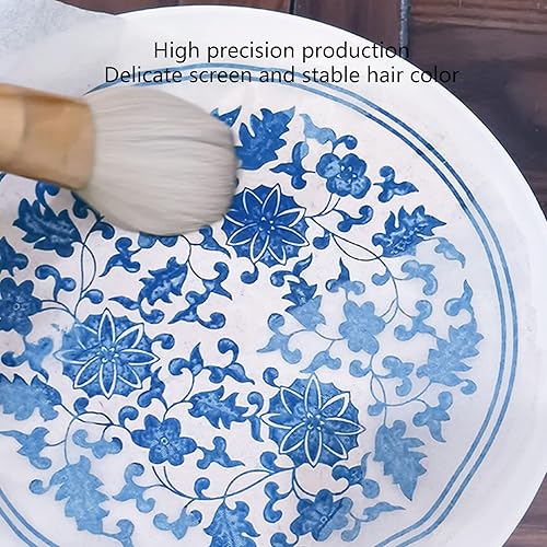 Miniatura 6 de Jingdezhen - Papel adhesivo de porcelana azul y blanco con diseño de flores, papel de porcelana, cerámica, cerámica, papel de arcilla