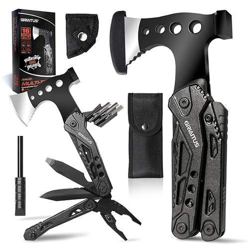 GIRIAITUS 16-in-1 Camping Survival Multitool