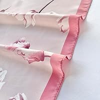 Vista 16 de FONYVE - Pañuelo de satén sedoso de tamaño mediano para mujer, cuadrado, 27.5 x 27.5 pulgadas