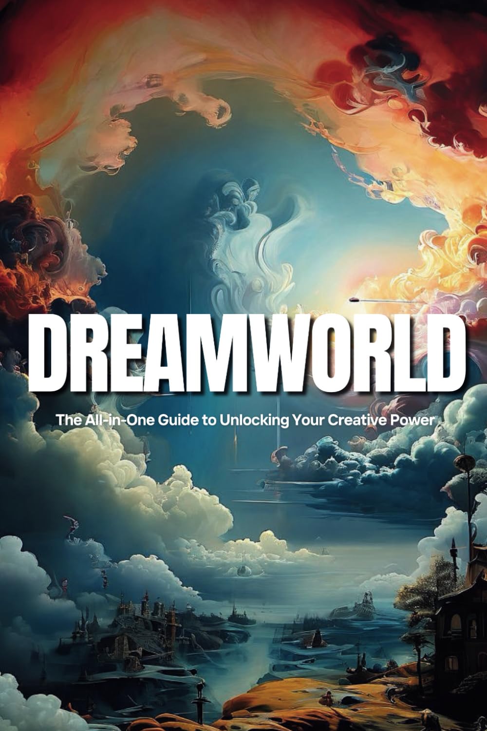 DREAMWORLD Unlocking Your Creative Power : beau livre d'art et d'inspiration relié