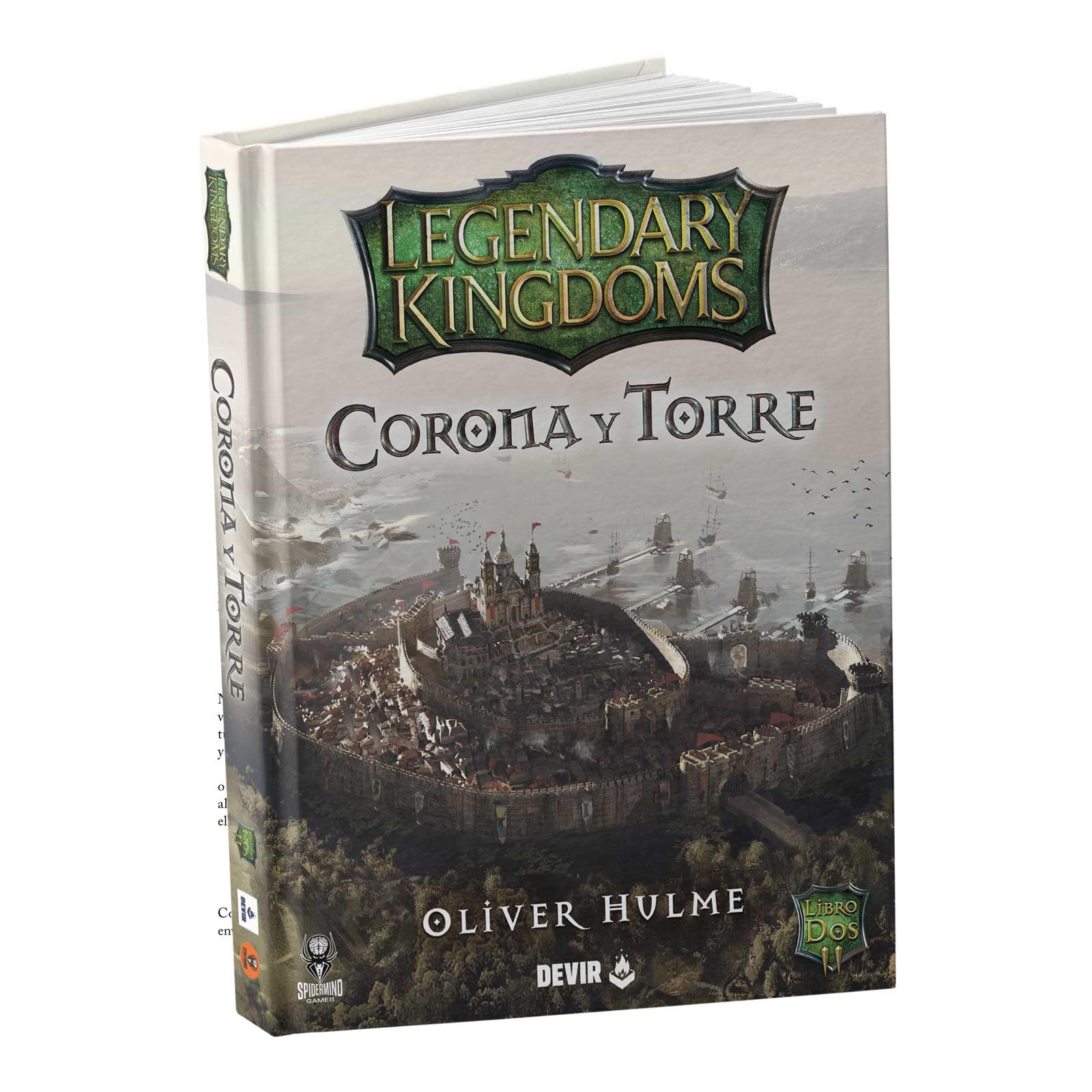 Devir Legendary Kingdoms Book-Game Vol. 2: Crown and Tower | Open World Epic Role-Playing Adventure, Medieval Fantasy Interactive Campaign (LK2CORONA)