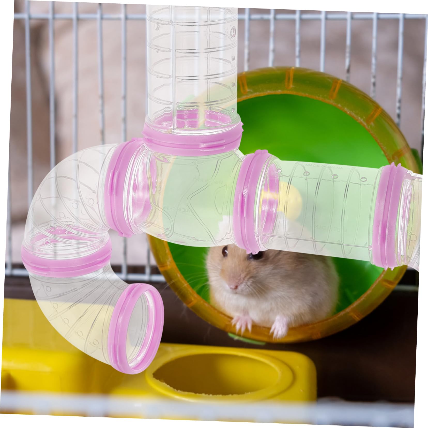 Hamstertunnel aus Kunststoff für Selbstgemacht Verbindung, 2 Satz