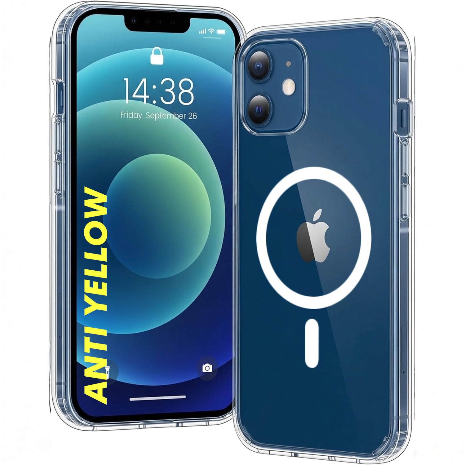 DIZORO Crystal Clear Compatible with S24 Case with Anti-Yellow Anti-Scratch Shockproof Transparent Cover — Amazon image 12