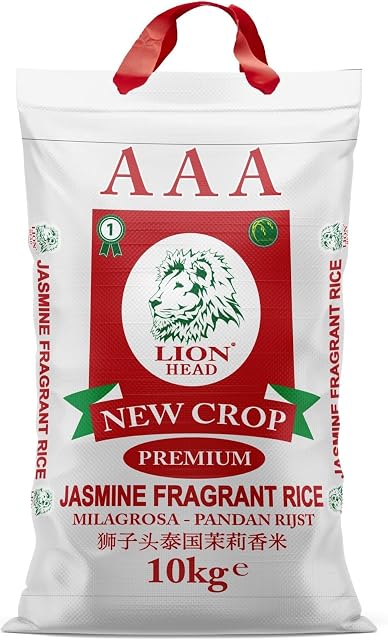 Lion Head AAA Premium Jasmine Fragrant Rice 10kg