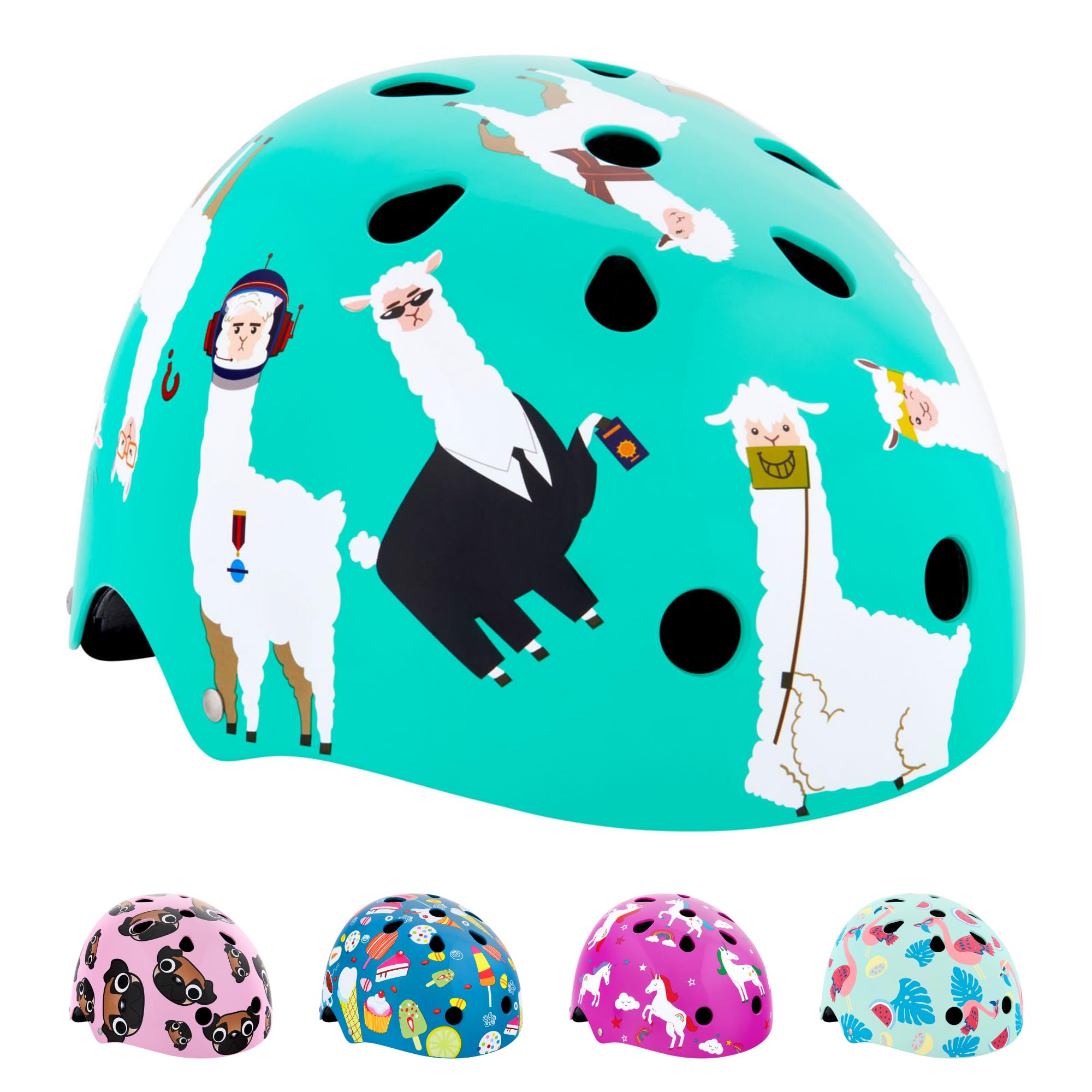 Hornit Child'S Llama Mini Helmet, Small