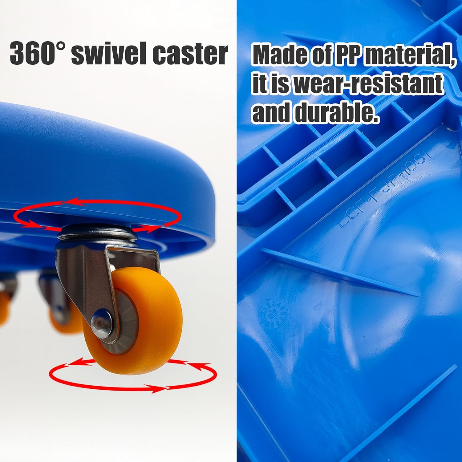 Arm Exercise Skateboard Detachable Rehab Skateboard, 360° Rotating Ab & Shoulder Wheel Detachable Design for Home Hand, Elbow, Rotator Cuff and Core Strength Training,Improve Flexibility Stretching