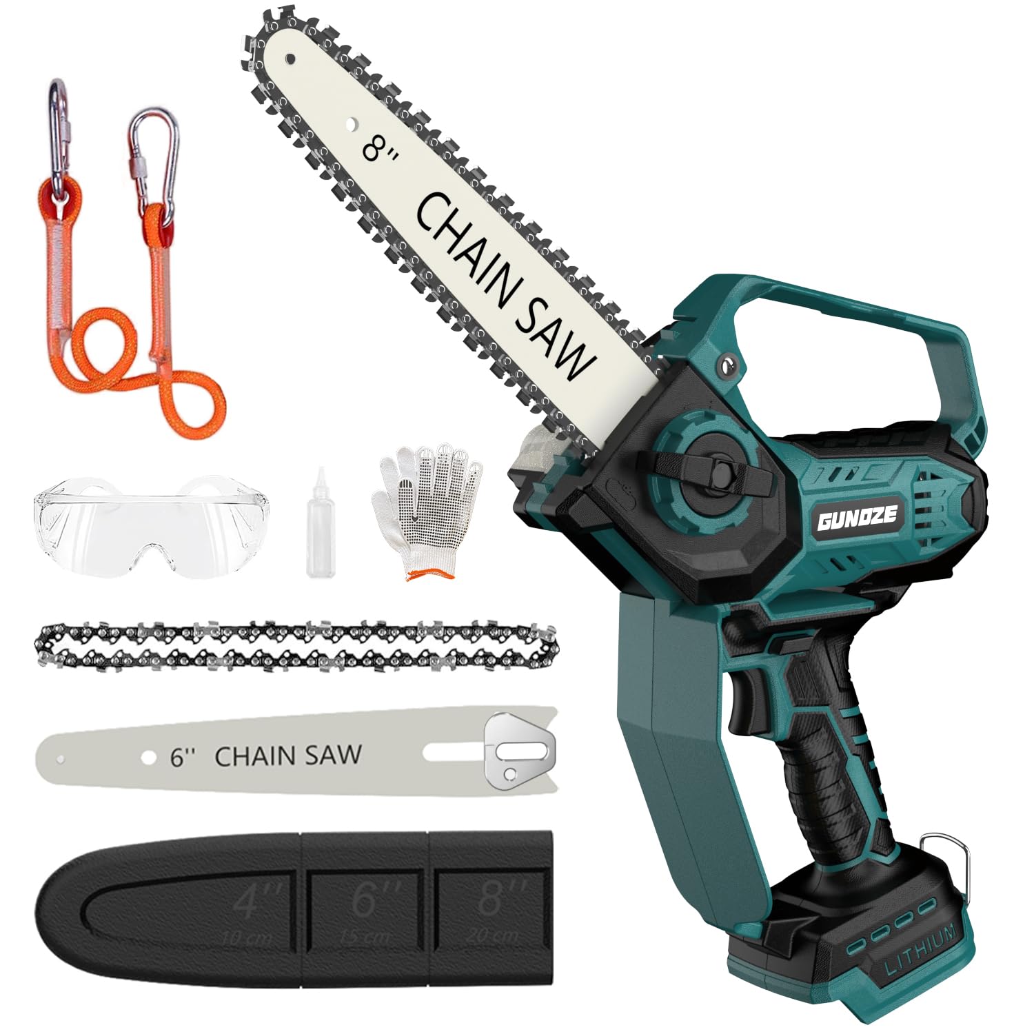 【2点セット】チェーンソー ミニチェーンソー 8インチ 18Vバッテリー Amazon.com : Mini Chainsaw for Makita 18V Battery, 8-Inch