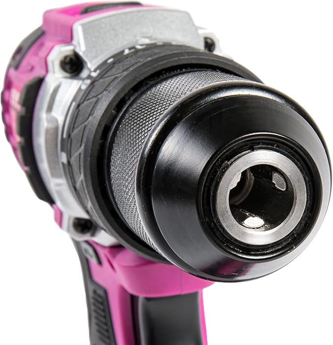 Taladro Inalámbrico The Original Pink Box 20V con Batería 2Ah, Rosa miniatura 7