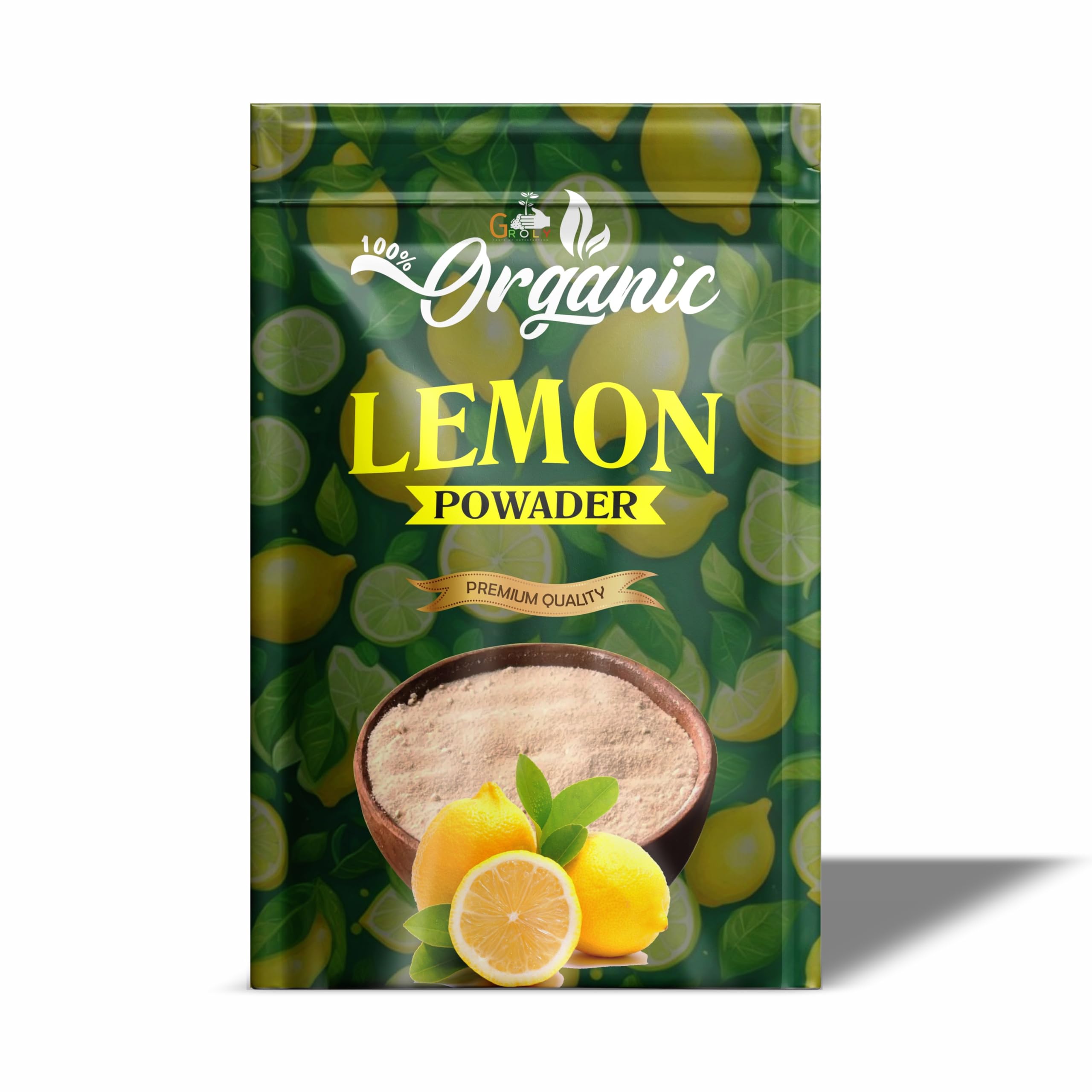 Groly Organic Lemon Powder 50 GM | Best for Flavoring | Cooking & Juice | Weight Loss | 100% Water Soluble-image-6